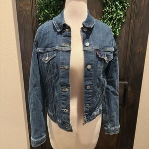 Levi's Original Denim Jean Jacket Size Small